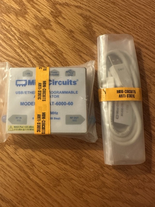 RCDAT-6000-60 dB Programmable Attenuator, 1 MHz - 6 GHz gallery