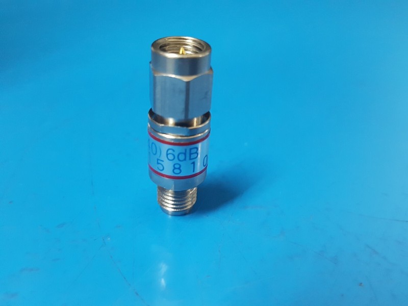 HRS AT-106(40): DC-18GHz 6dB Coaxial Fixed Attenuator (5810) gallery