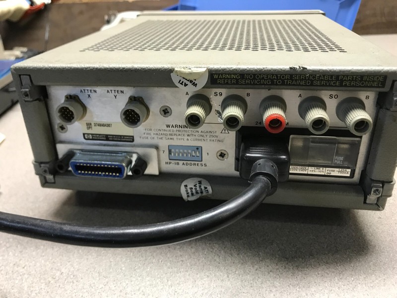HP 11713A Attenuator/Switch Driver gallery