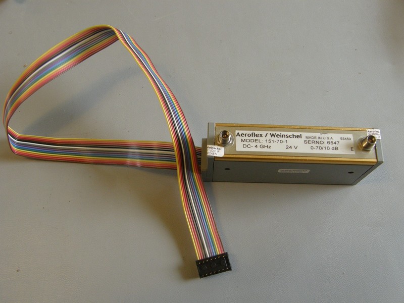 Aeroflex/Weinschel 151-70 DC-4GHZ 70dB 10db Attenuator