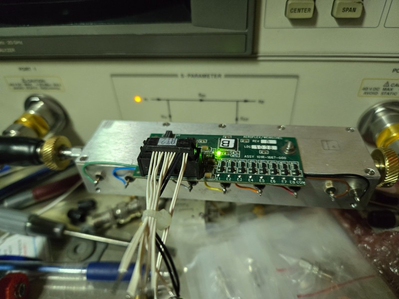 Aeroflex/Weinschel Programmable Step Attenuator 3408T-55.75, 6GHz .25dB TESTED gallery