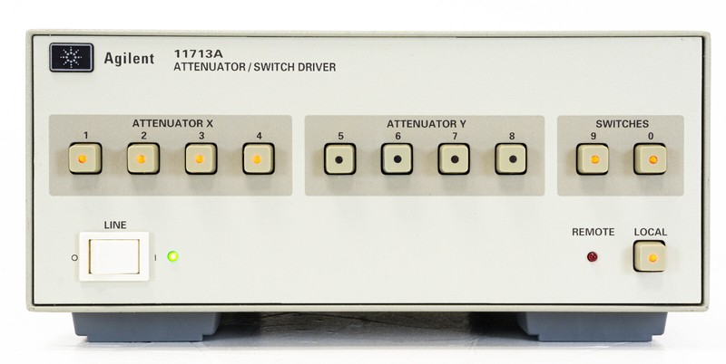 HP Agilent Keysight 11713A Switch Attenuator driver 24V gallery