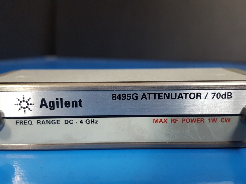 Agilent 8495G: Program Step Attenuator DC-4Ghz 70 dB (Opt. 002 011) - 0130 gallery