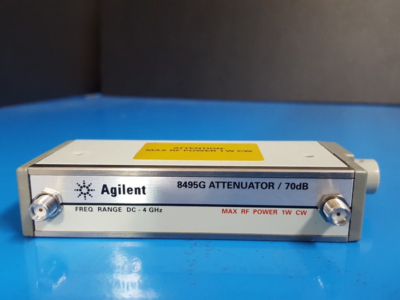 Agilent 8495G: Program Step Attenuator DC-4Ghz 70 dB (Opt. 002 011) - 4091 gallery