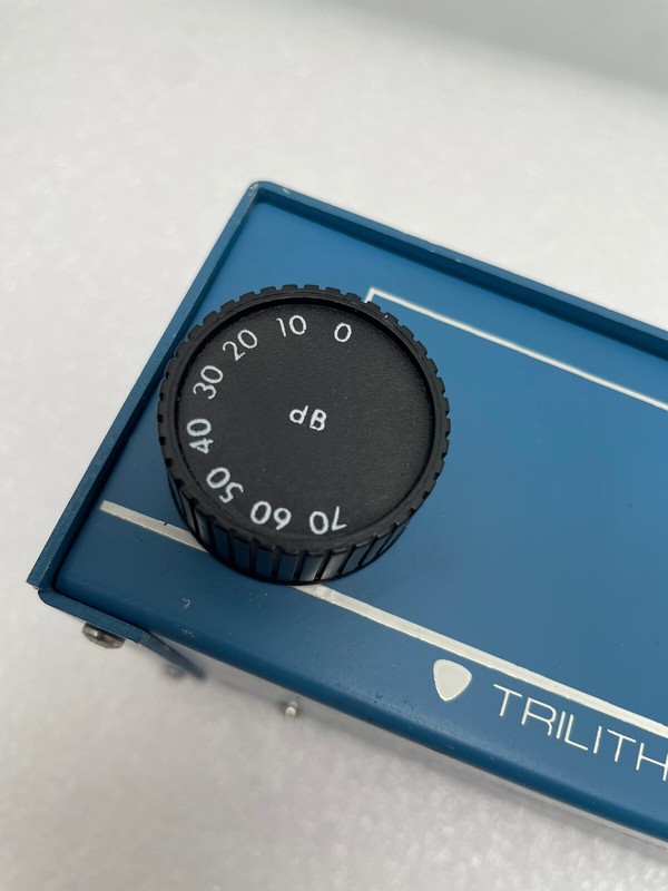 TRILITHIC ATTENUATOR ADJUSTABLE ATTENUATION CONTROL BOX BMA-780 0-10dB gallery