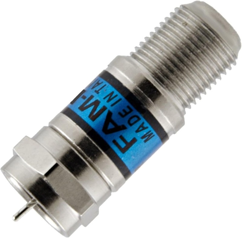 Compact 10dB Coaxial Attenuator Pad – Ideal for Antennas & Satellite Receivers