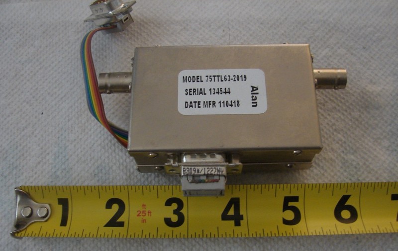 ALAN INDUSTRIES 75TTL63-2019 TTL Series Programmable Attenuator gallery
