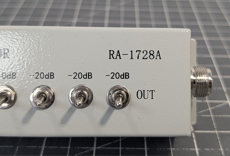 ** (UNTESTED) RF Attenuator Tronson RA-1728A Step-Adjustable AR-42 gallery