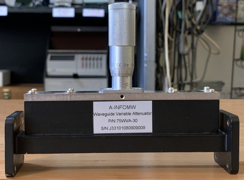 A-INFOMW 75WVA30, waveguide attenuator, 10 - 15 GHz