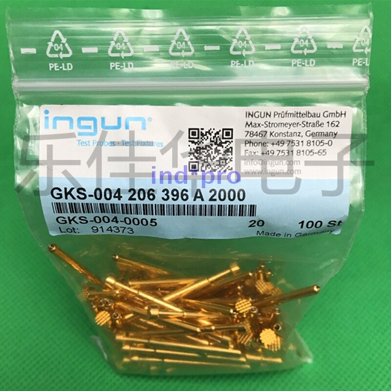 100PCS/Bag Original New GKS-004 206 396 A 2000 2.36mm Test Probe