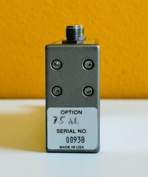 HP / Agilent 33321-60029 6 GHz, 75 dB, SMA (F), Programmable Attenuator. Tested! gallery