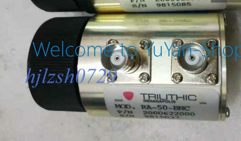 Texscan Trilithic RA-50-BNC 0-10dB Varuable Attenuator BNC #Y63