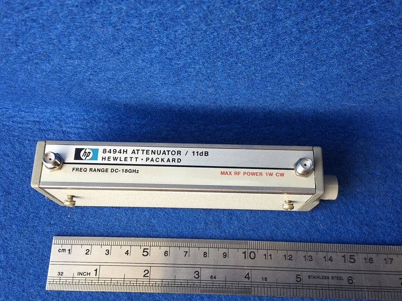 HP 8494H Attenuator 11dB DC-18GHz. gallery