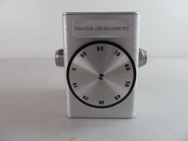 Weinschel RF Coaxial Attenuator 0-90 dB In 10 dB Steps WPC-7 Conns AD118A-90-55 gallery