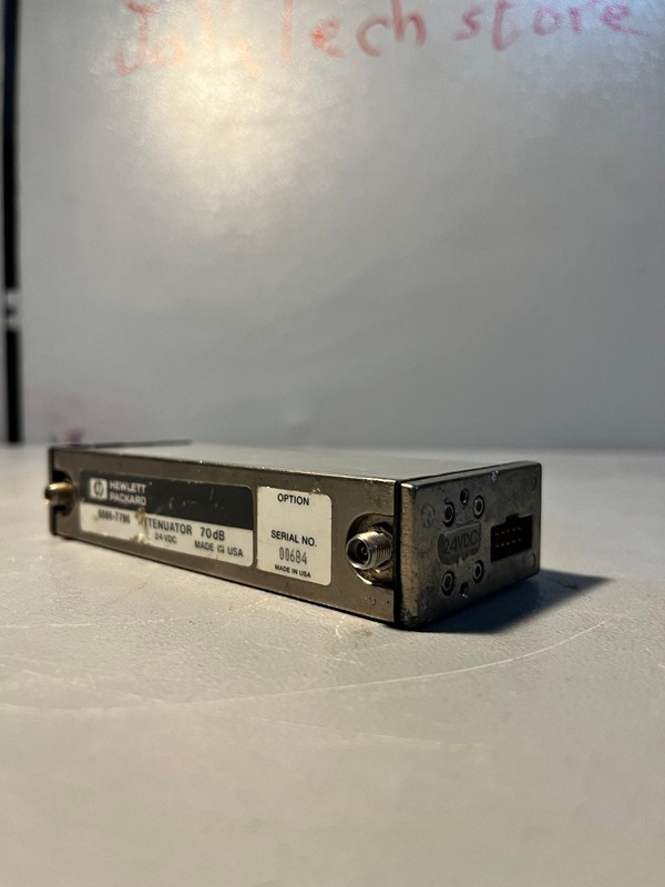 HP / Agilent 5086-7796 70 dB RF Attenuator – 24 VDC Powered gallery