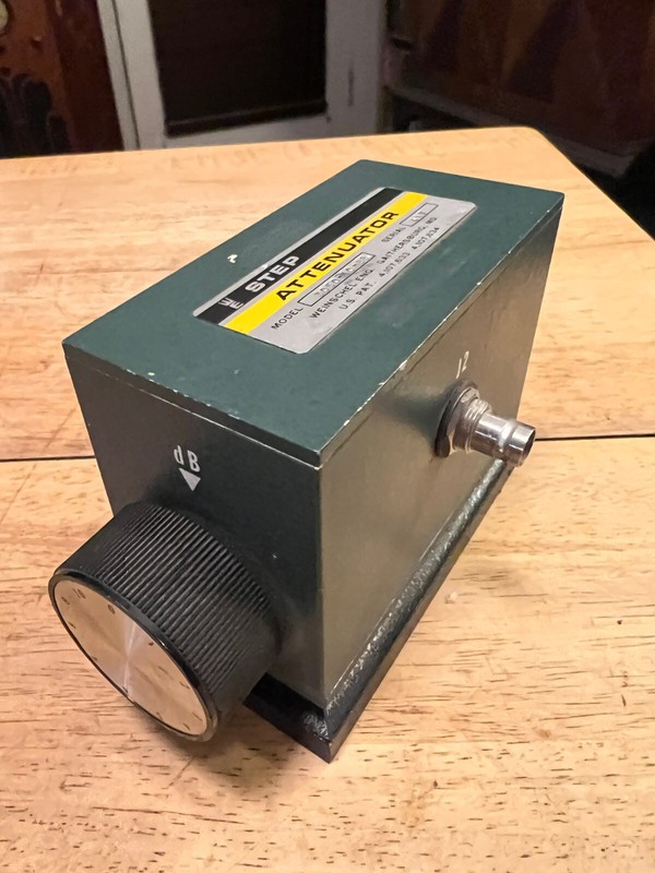 Vintage Scarce Weinschel Step Attenuator Model 3050-10-88 gallery