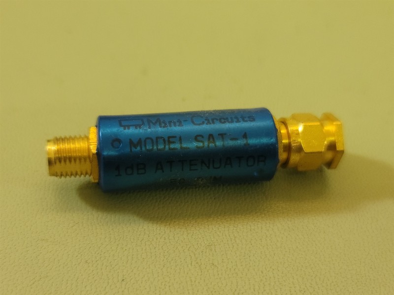 Mini-Circuits SAT-1 , 1dB Attenuator , 50 Ohm/Ω , DC-1500MHz