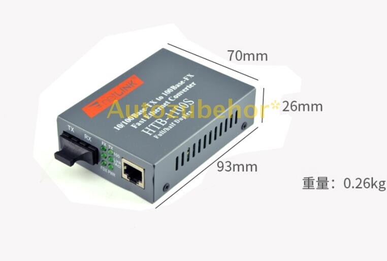 Brand New HTB-1100S-25KM 10/100 Base-TX To 100 Base-FX Fast Ethernet Converter gallery