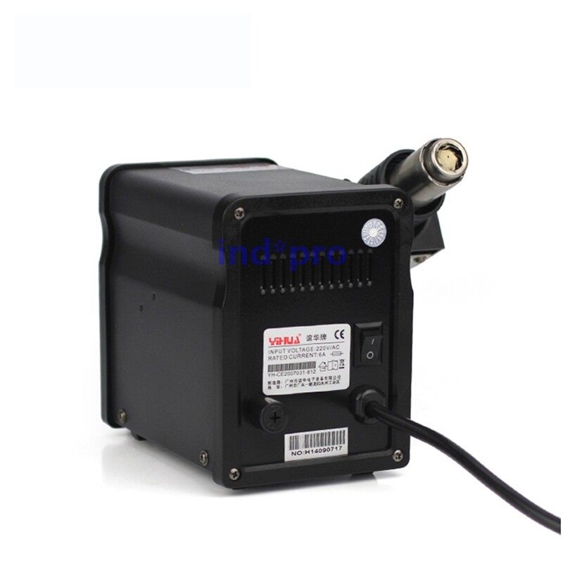 New YIHUA YH-898D Dual Digital Display 2 In 1 Soldering Station Hot Air Gun 220V gallery