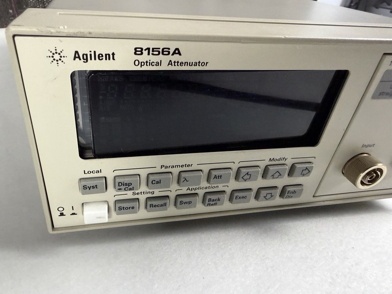 Agilent 8156A Optical Attenuator 1310/1550nm SM Option 101 Guaranteed ShipsFAST gallery