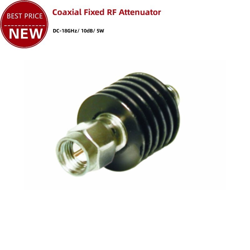DC-18GHz 10dB 5W Coaxial Fixed RF Attenuator SMA BW-S10W5+ for Mini-Circuits