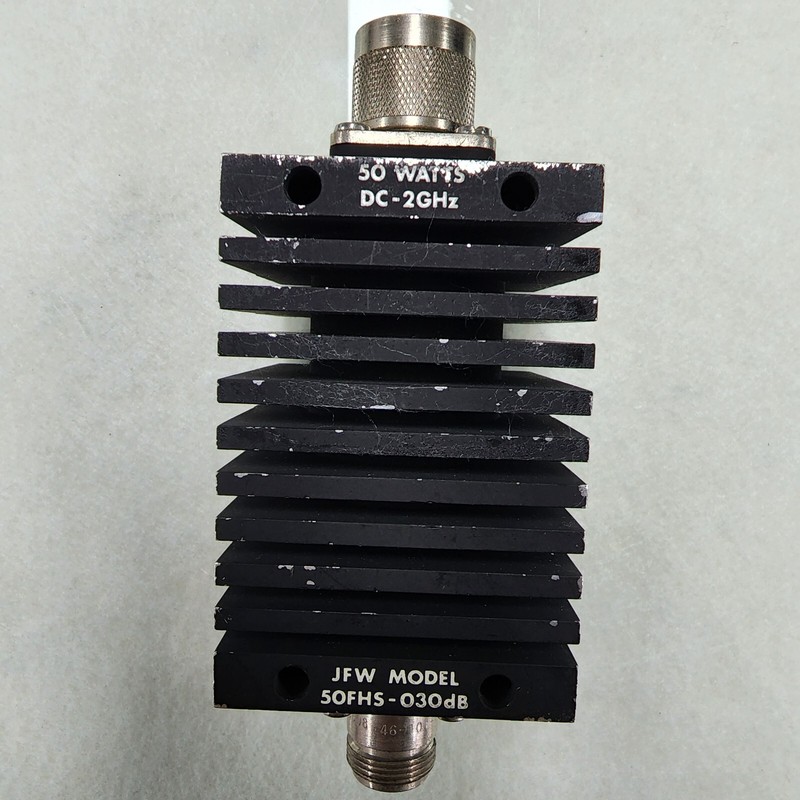 JFW 50FHS 030dB 50 WATTS DC-2GHz ATTENUATOR