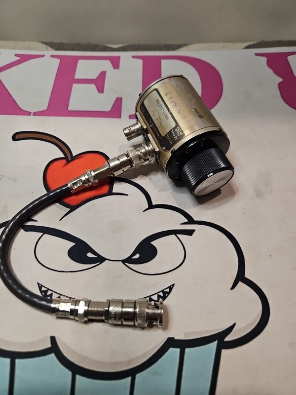 WAVETEK Model 7510 - 75 Ohm Step Attenuator - 0-10 dB - 1 dB Per Step