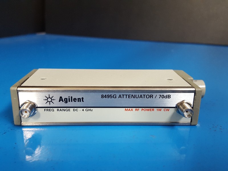 Agilent 8495G: Program Step Attenuator DC-4Ghz 70 dB (Opt. 002 011) - 0129 gallery