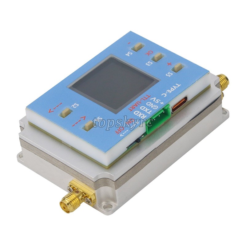 DC-3GHZ 90DB Programmable Attenuator Module RF Attenuator Step 0.25DB 1.3" OLED gallery
