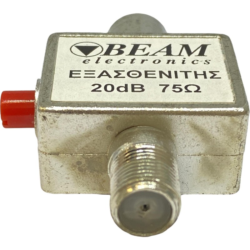 20dB 75Ohm 75R Variable Attenuator Beam Electronics F type Connector gallery