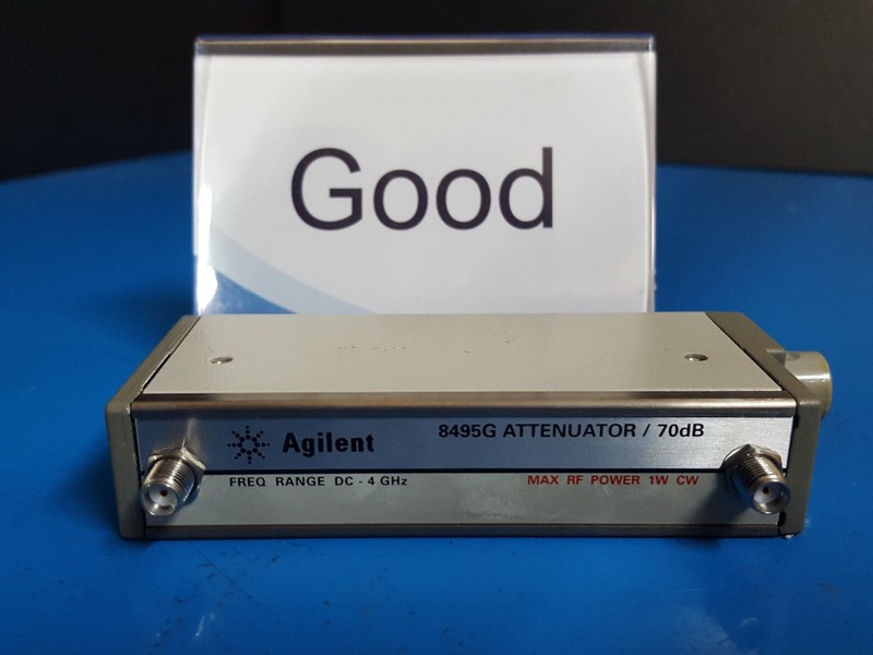 Agilent 8495G: Program Step Attenuator DC-4Ghz 70 dB (Opt. 002 011) – 0140