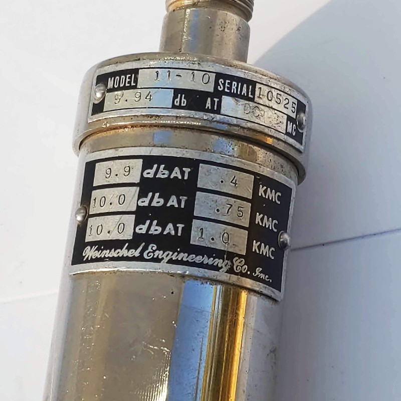 Weinschel Engineering Attenuator 11-10 gallery