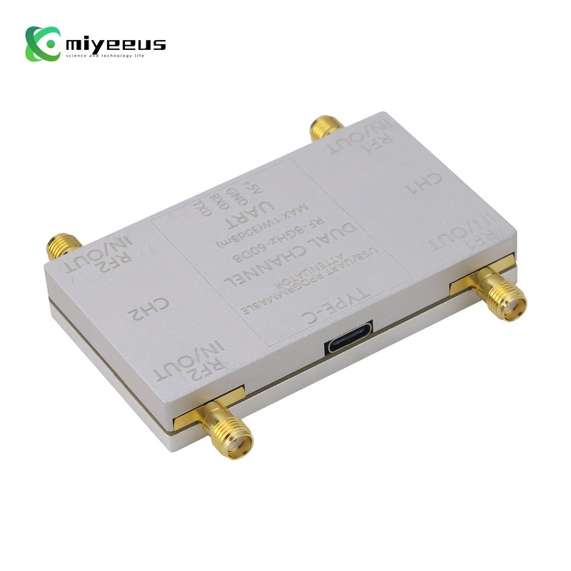 RF-8GHz-60DB Programmable Attenuator + Type-C Cable + Offline Control Board gallery