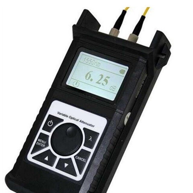 Handheld Optical Variable Attenuator Fiber Optic Tester 1310/1490/1550/1625nm gallery