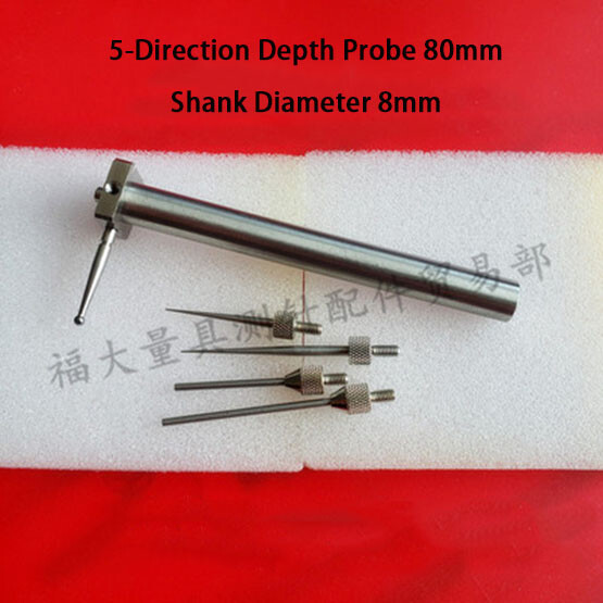 1Set New for TESA TRIMOS Height Indicator Probe 5-Direction 60 80 120mm gallery