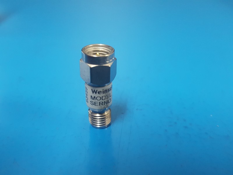 Weinschel 3T-3: Coaxial RF Attenuator 2 W, DC-12.4 GHz (P7660) gallery