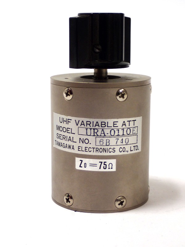 TAMAGAWA URA-0110E UHF VARIABLE ATTENUATOR 75Ohm gallery