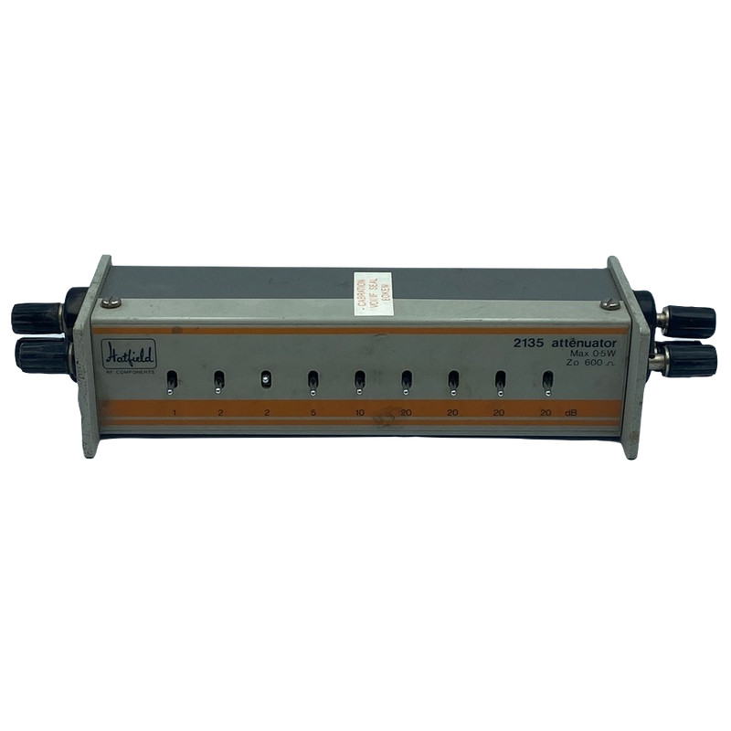 2135 Hatfield Variable Attenuator 600Ohms BNC Female