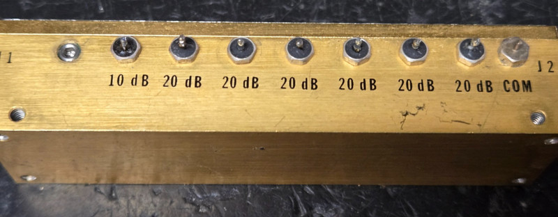 Aeroflex Weinschel 9959 Programmable Step Attenuator DC–4GHz 0-130 dB Tested gallery
