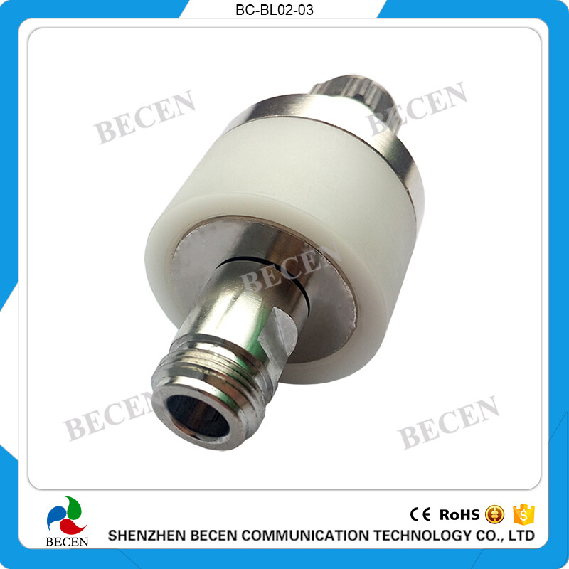2pcs/lot N male to female DC Block DC-2.5GHZ 50ohm 200W 3000V RF coaxial Power gallery