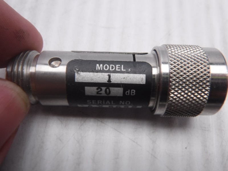 Lucas Weinschel 93459 Cage Model 1 Attenuator Connector 20 dB gallery
