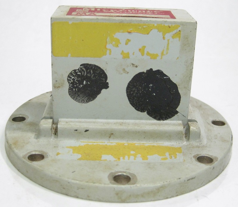Microwave Associates Vintage Waveguide Adaptor MA 735 124 Surplus Used gallery