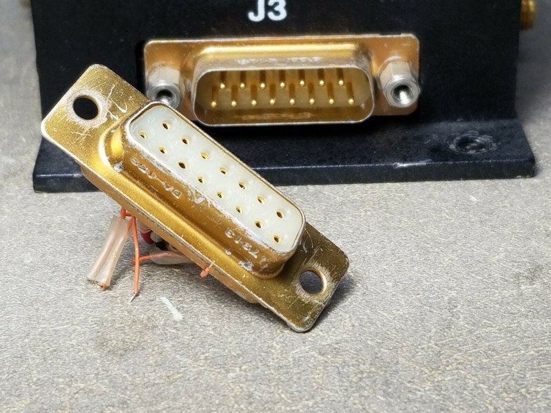 Lot of 4 GM rf attenuators 3298-60-0.1/4, Max atten 60db / 0.05db, 9 to 10.3GHz. gallery