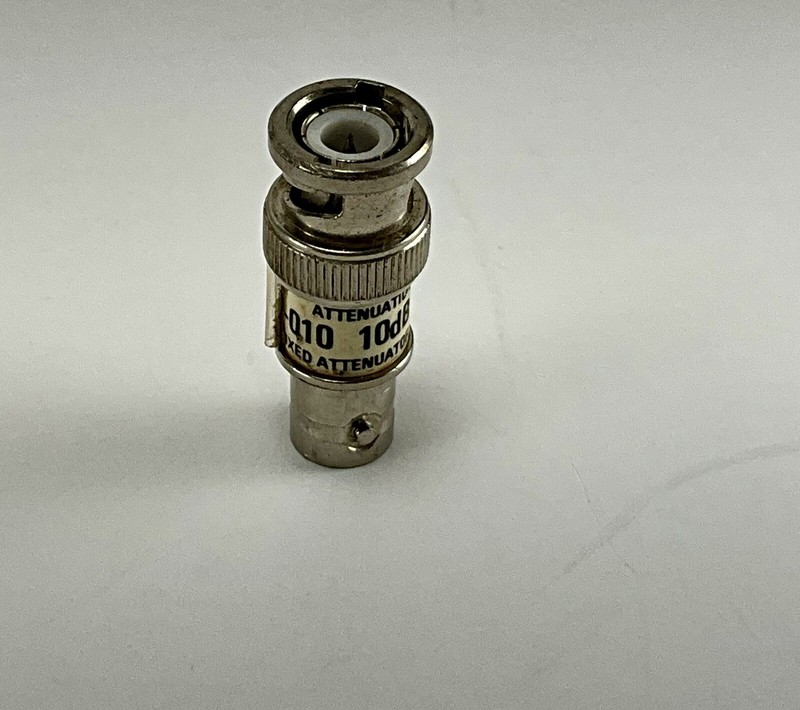 50F-010 JFW Fixed Attenuator - DC-2GHZ - 50ohm- 10db- Fixed Attenuator - USED gallery