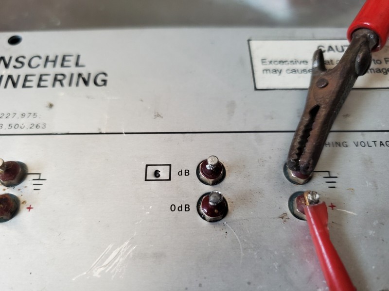 Weinschel AD-144-45-11 Binary Step Attenuator steps of 3, 6, 12, & 24 dB TESTED gallery