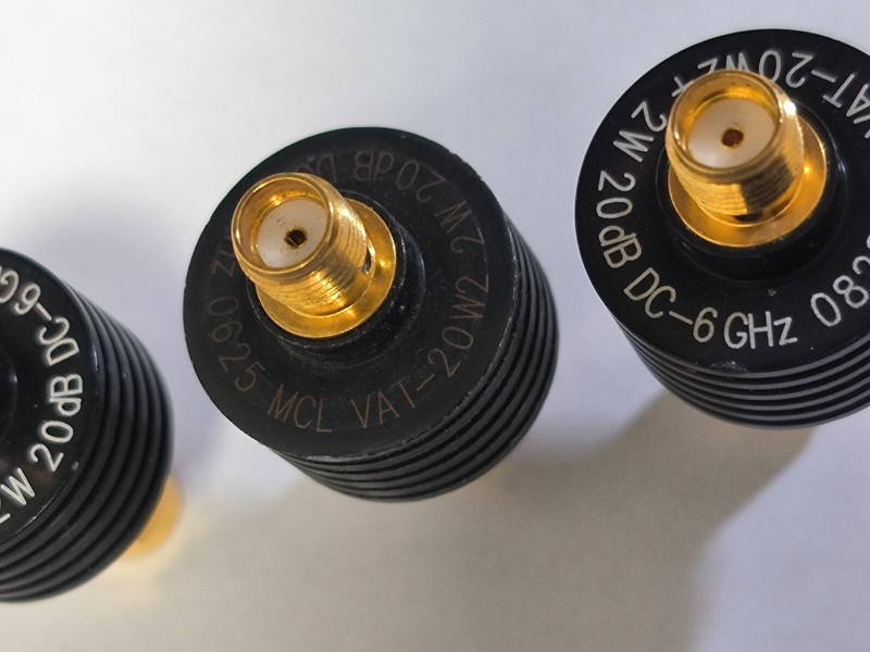 3pcs Mini-Circuits VAT-20W2+2W DC-6GHz 20dB 2W SMA RF Coaxial Fixed Attenuator gallery