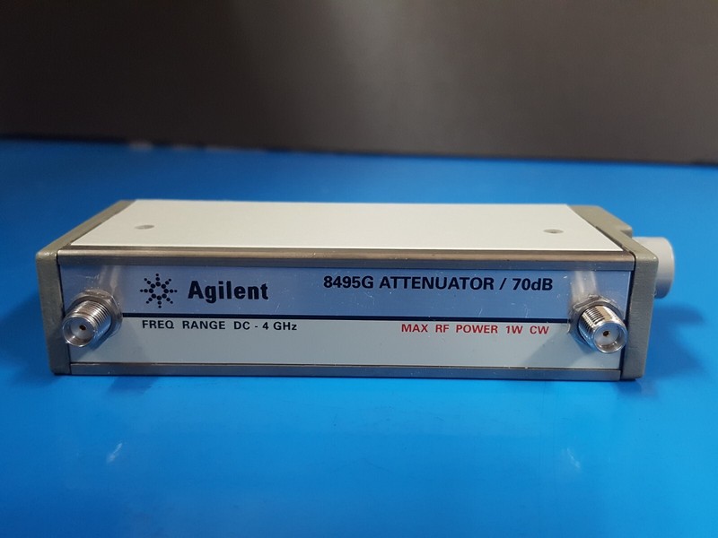 Agilent 8495G: Program Step Attenuator DC-4Ghz 70 dB, W/Opt. 002 011 (3009) gallery