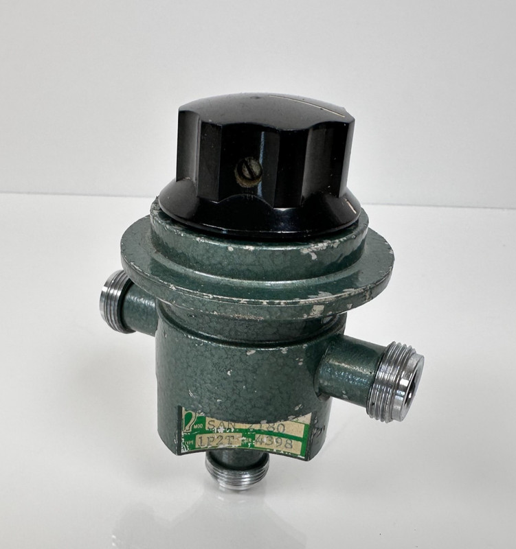 Sage Industries SAN 2180 1PT2 Manual Coaxial Switch