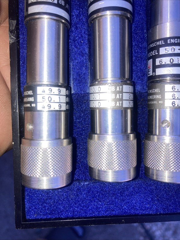WEINSCHEL ENGINEERING Model 9236 Serial 367 ATTENUATOR SET gallery