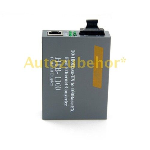 10/100 Base-TX To 100 Base-FX Fast Ethernet Converter HTB-1100 2KM Brand New gallery